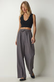 Gri Pilili Eşofman Pantolon DW00003