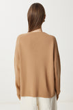 Camel Dik Yaka Basic Triko Kazak Kİ00153