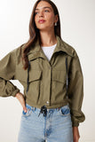 Haki Mevsimlik Bomber Mont MX00243