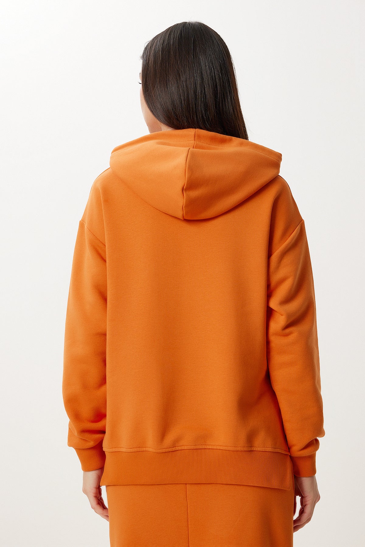 Oranj Örme Sweatshirt Etek Takım RC00164