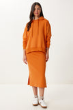 Oranj Örme Sweatshirt Etek Takım RC00164