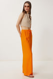 Oranj Geniş Paça Rahat Yazlık Pantolon WF00117