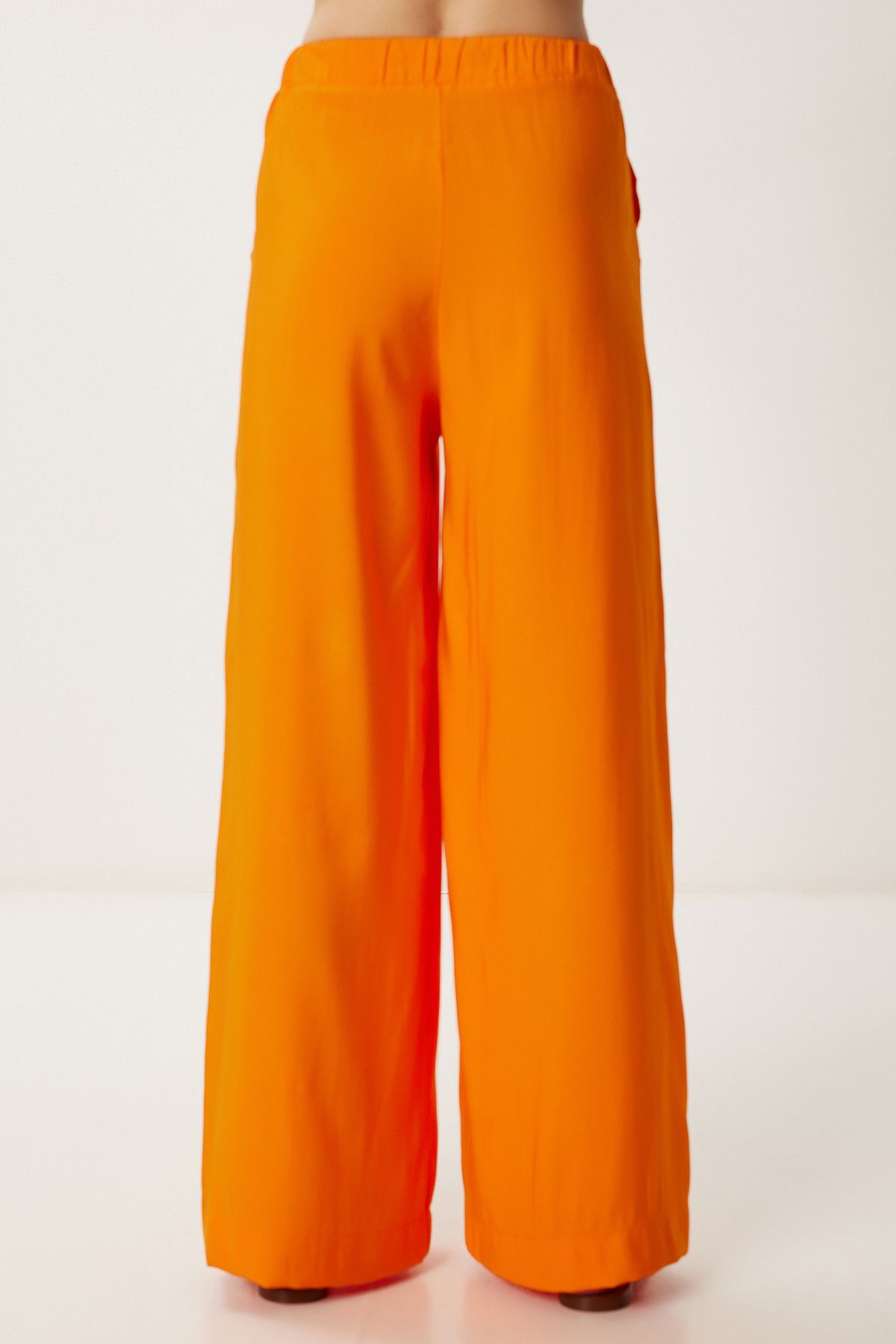 Oranj Geniş Paça Rahat Yazlık Pantolon WF00117