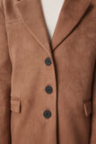 Vizon Premium Süet Blazer Ceket FN03443