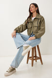 Haki Mevsimlik Bomber Mont MX00243