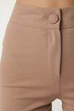 Bej İspanyol Paça  Pantolon MS00012