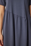 Gri Oversize Yazlık Örme Elbise DZ00122