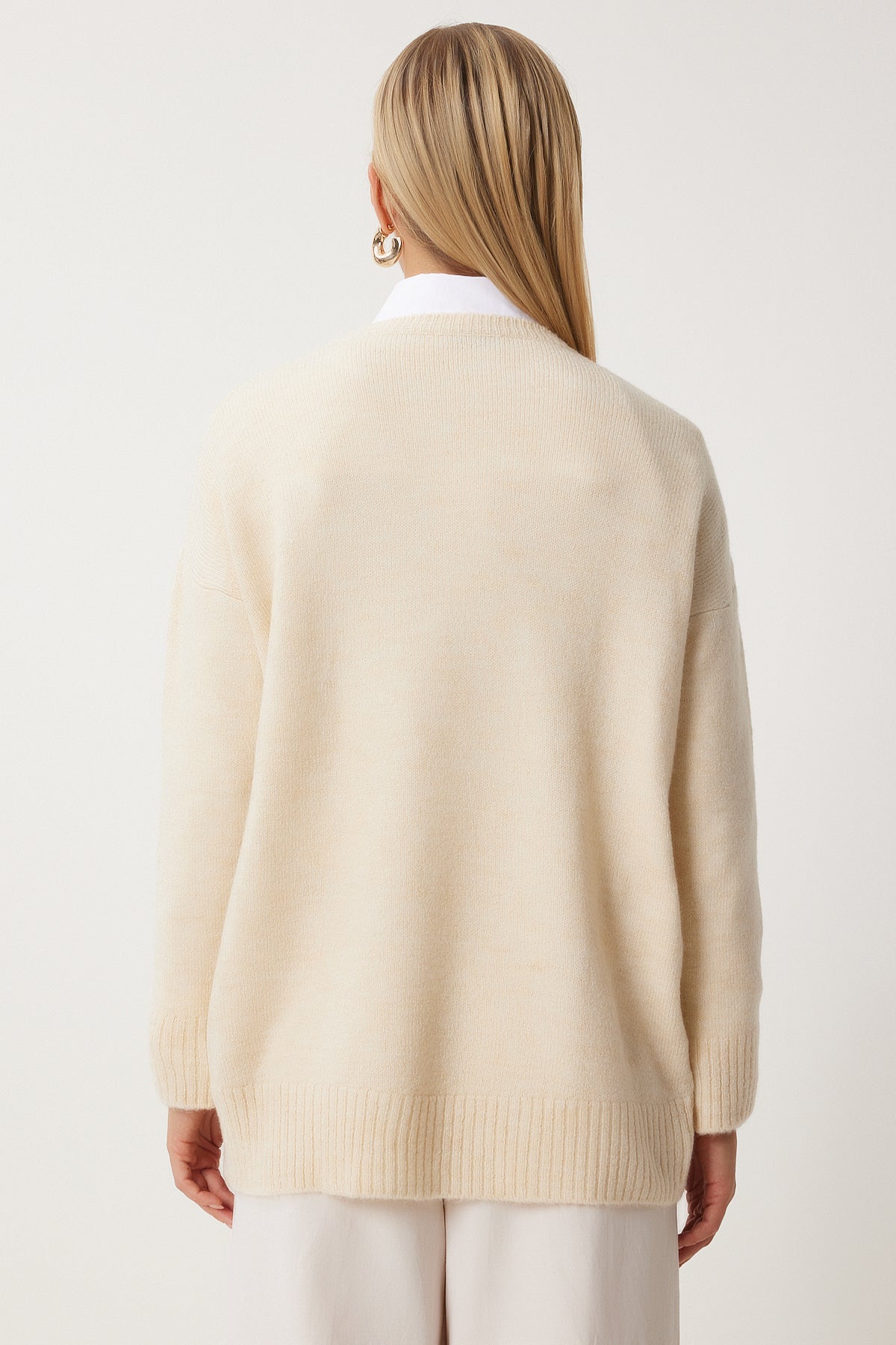 Kemik Oversize Triko Kazak PN00054