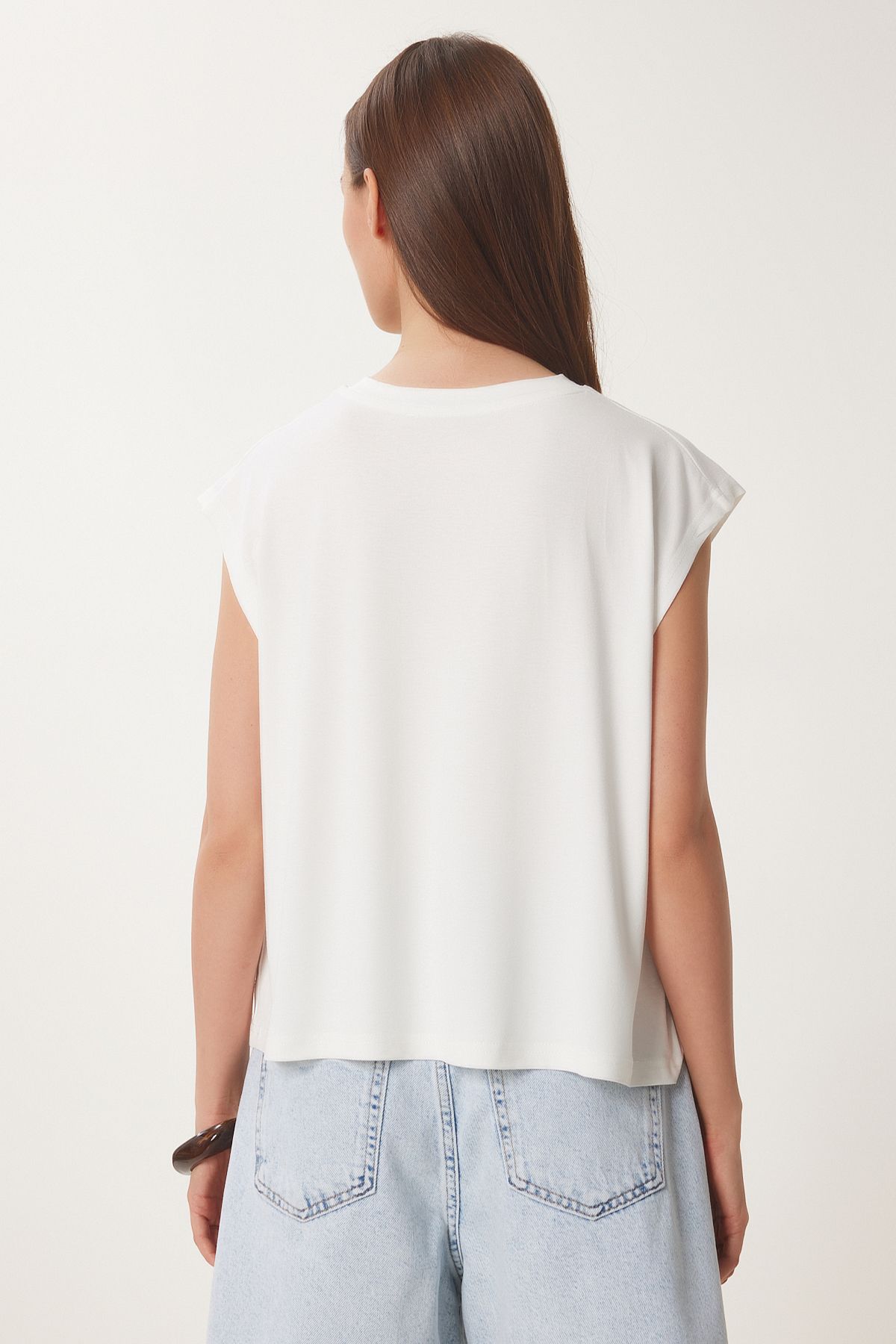 Kemik Basic Örme T-Shirt EN00643