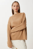 Camel Dik Yaka Basic Triko Kazak Kİ00153
