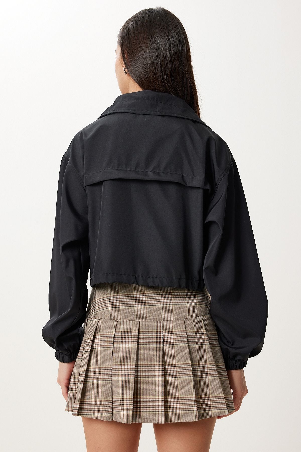 Siyah Mevsimlik Bomber Mont MX00243