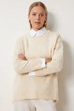 Kemik Oversize Triko Kazak PN00054