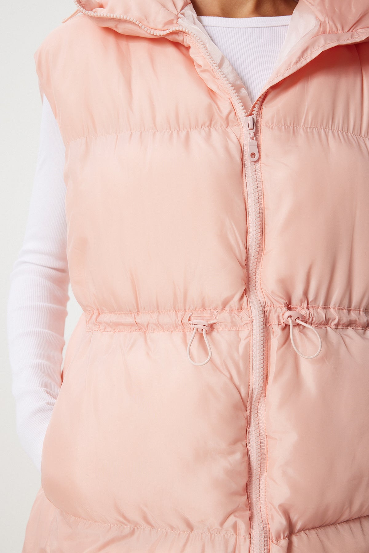 Pembe Beli Büzgülü Şişme Yelek  FN03360