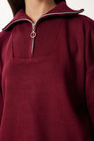 Bordo Triko Kazak Etek Takım PF00113