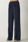 Lacivert Pilili Eşofman Pantolon DW00003