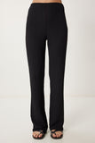 Siyah Dokulu Yazlık Bluz Pantolon Takım FW00009