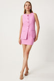 Pembe Mini Dokuma Etek FN03240