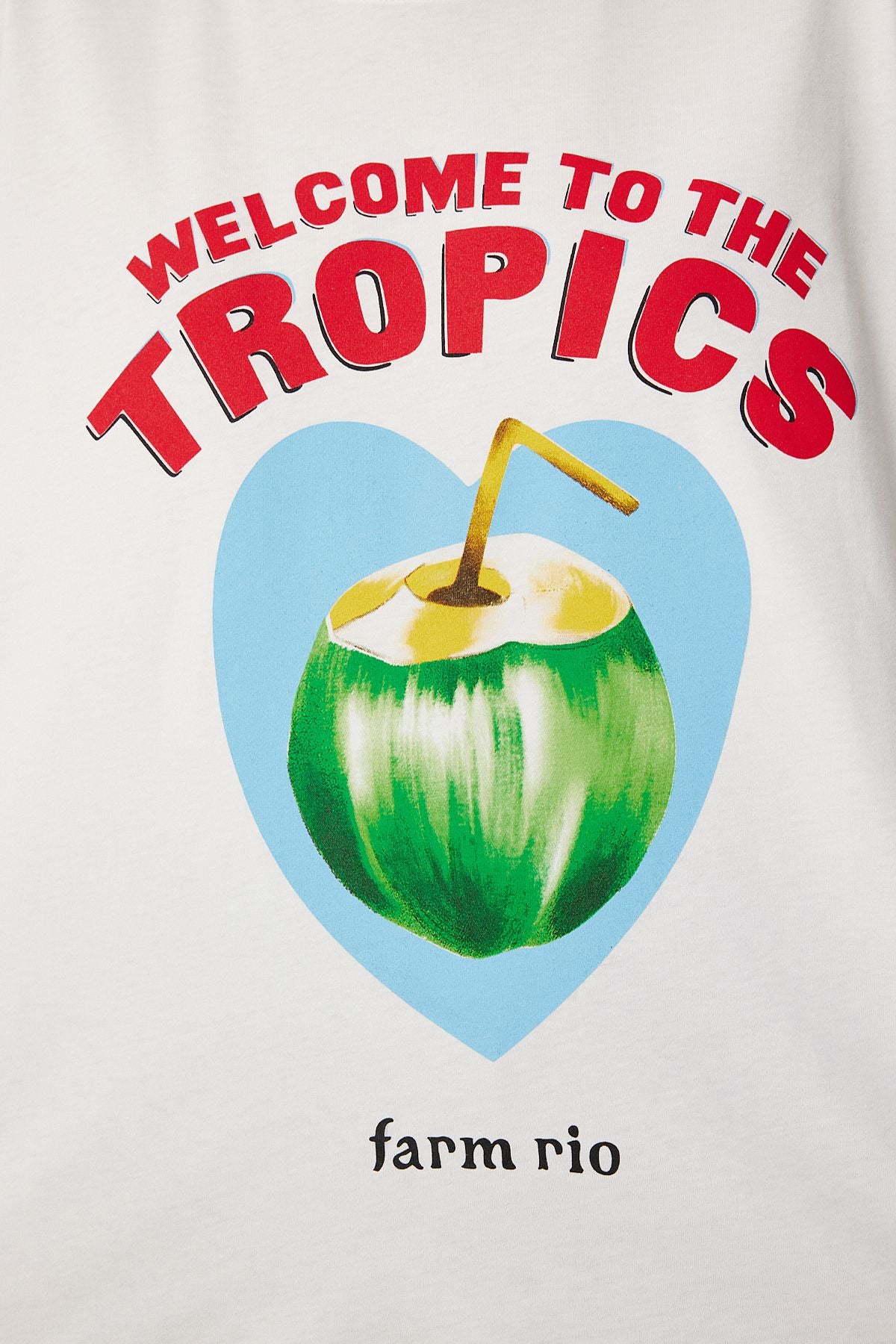 Ekru Baskılı Pamuklu Örme T-Shirt YY00239
