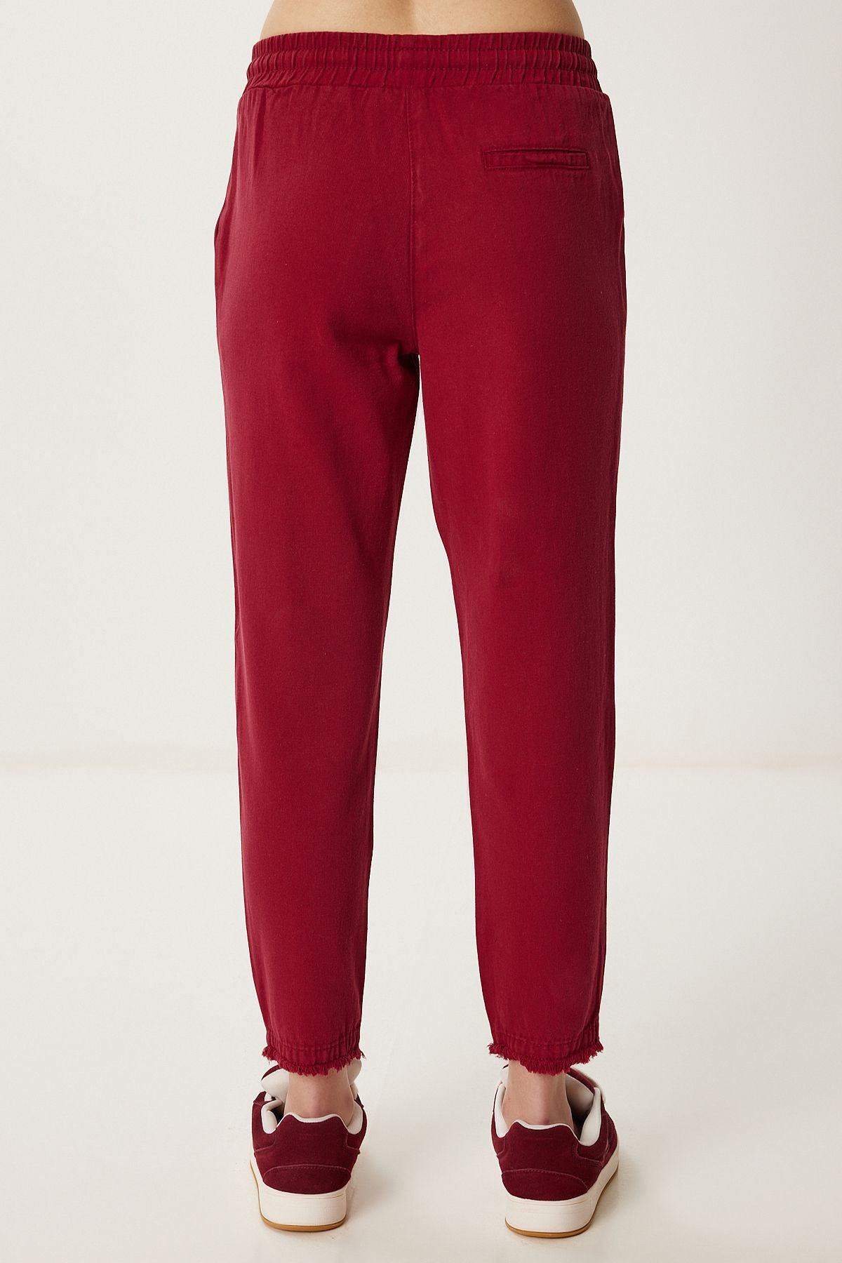 Bordo Cepli Gabardin Pantolon WF00113