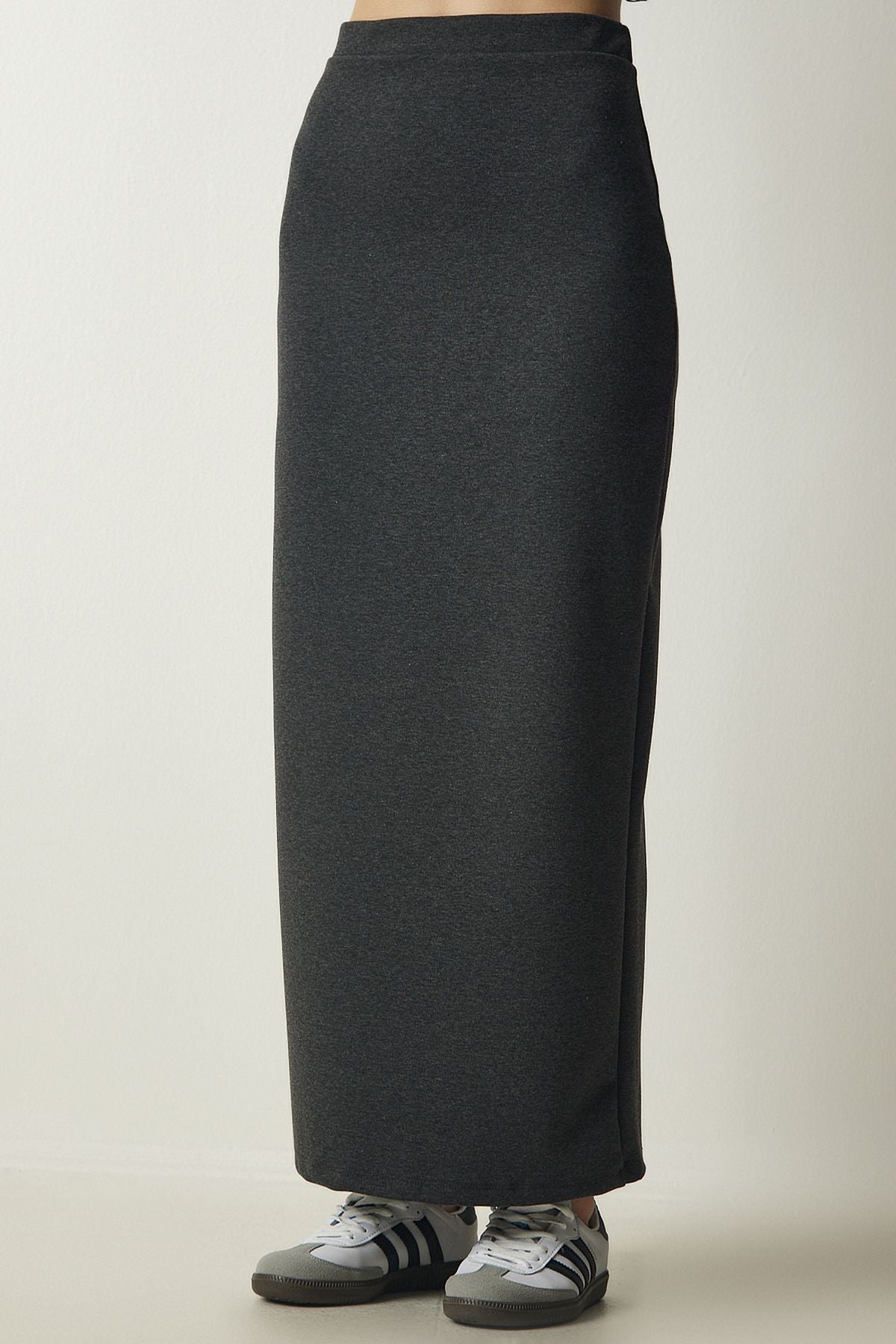 Antrasit Basic Uzun Etek ub00174