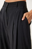 Siyah Modal Palazzo Pantolon BV00156