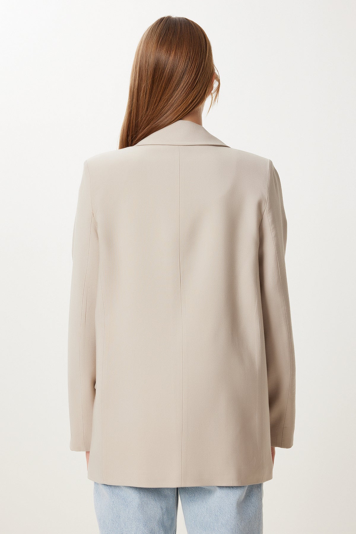 Taş Vatkalı Şal Yaka Blazer Ceket KT00022