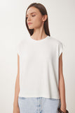 Kemik Basic Örme T-Shirt EN00643