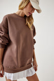 Vizon Şardonlu Basic Sweatshirt OW00001
