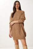 Bisküvi Oversize Uzun Basic Triko Kazak BV00099