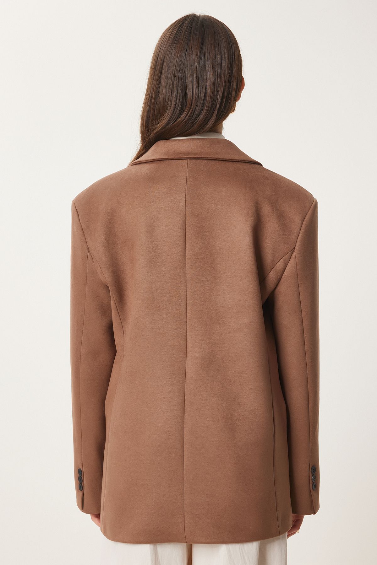 Vizon Premium Süet Blazer Ceket FN03443