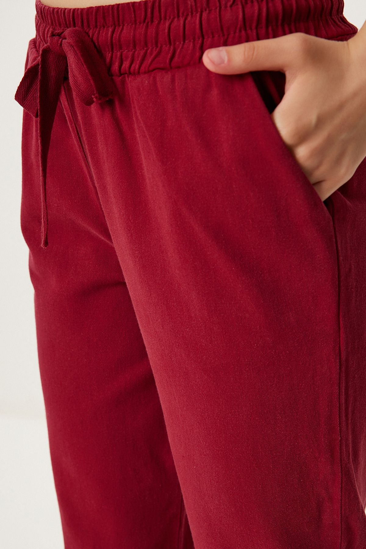 Bordo Cepli Gabardin Pantolon WF00113