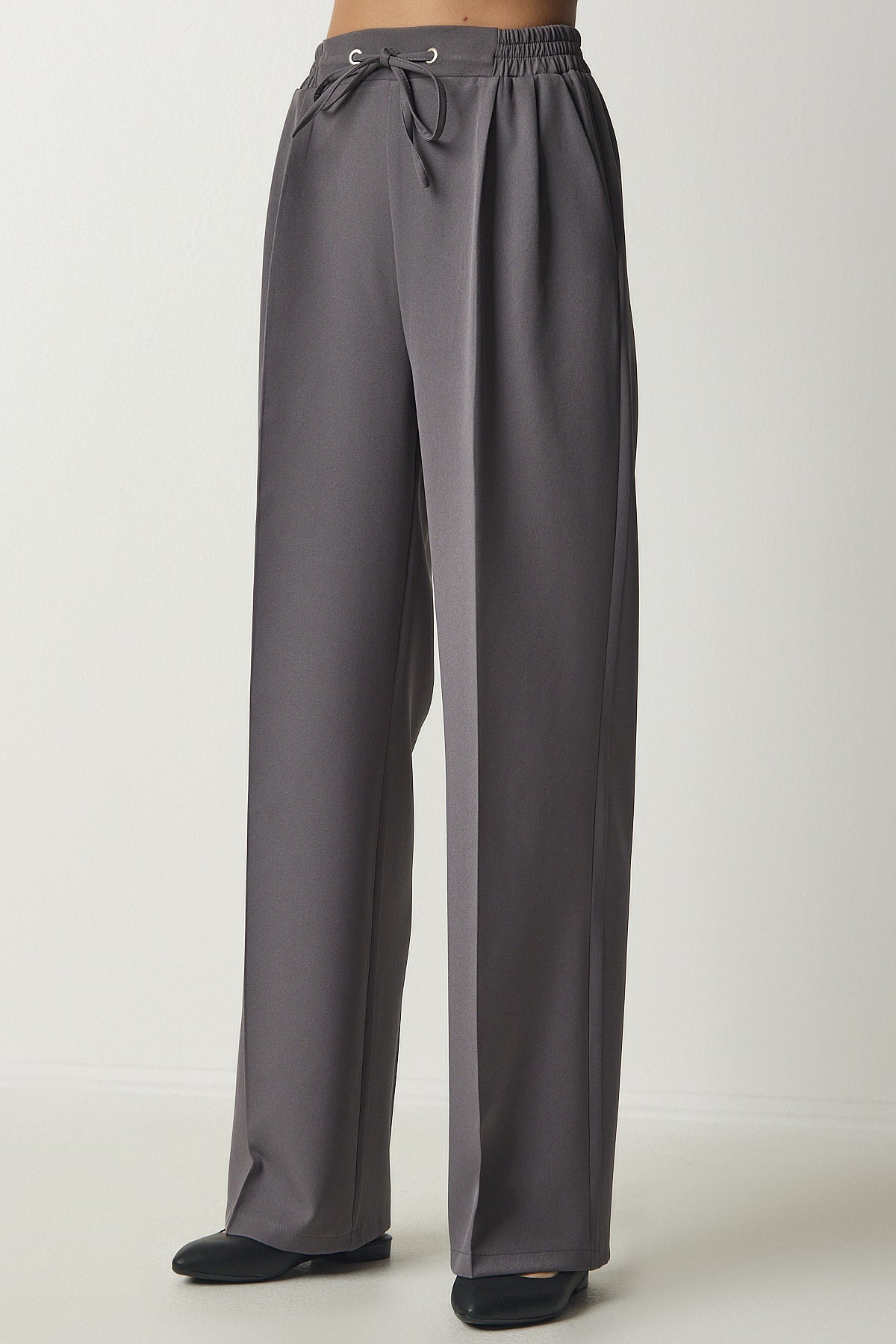 Gri Pilili Eşofman Pantolon DW00003
