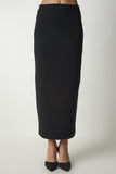 Siyah Basic Uzun Etek ub00174