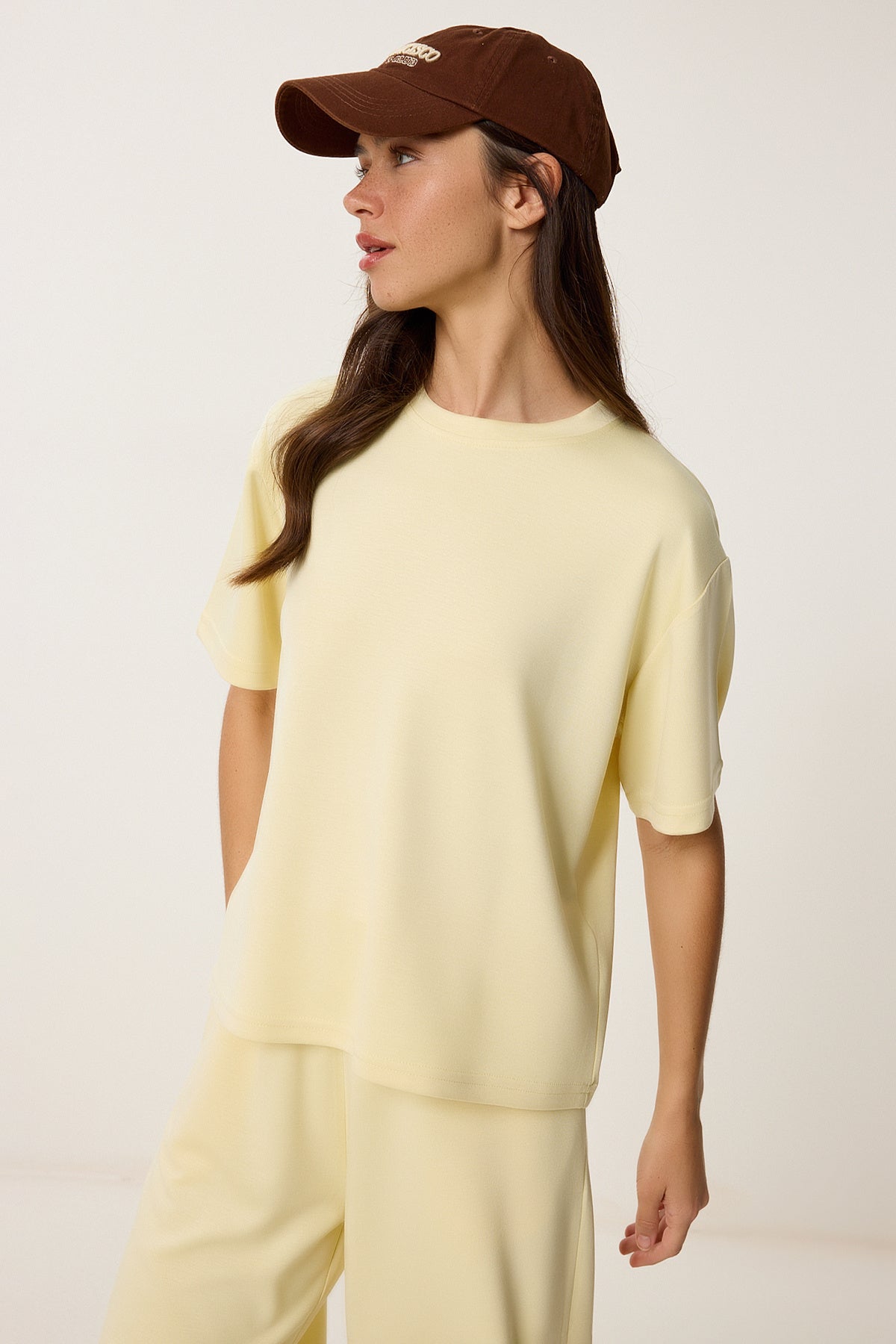 Sarı Bermuda Şort T-Shirt Takım BY00059