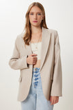 Taş Vatkalı Şal Yaka Blazer Ceket KT00022