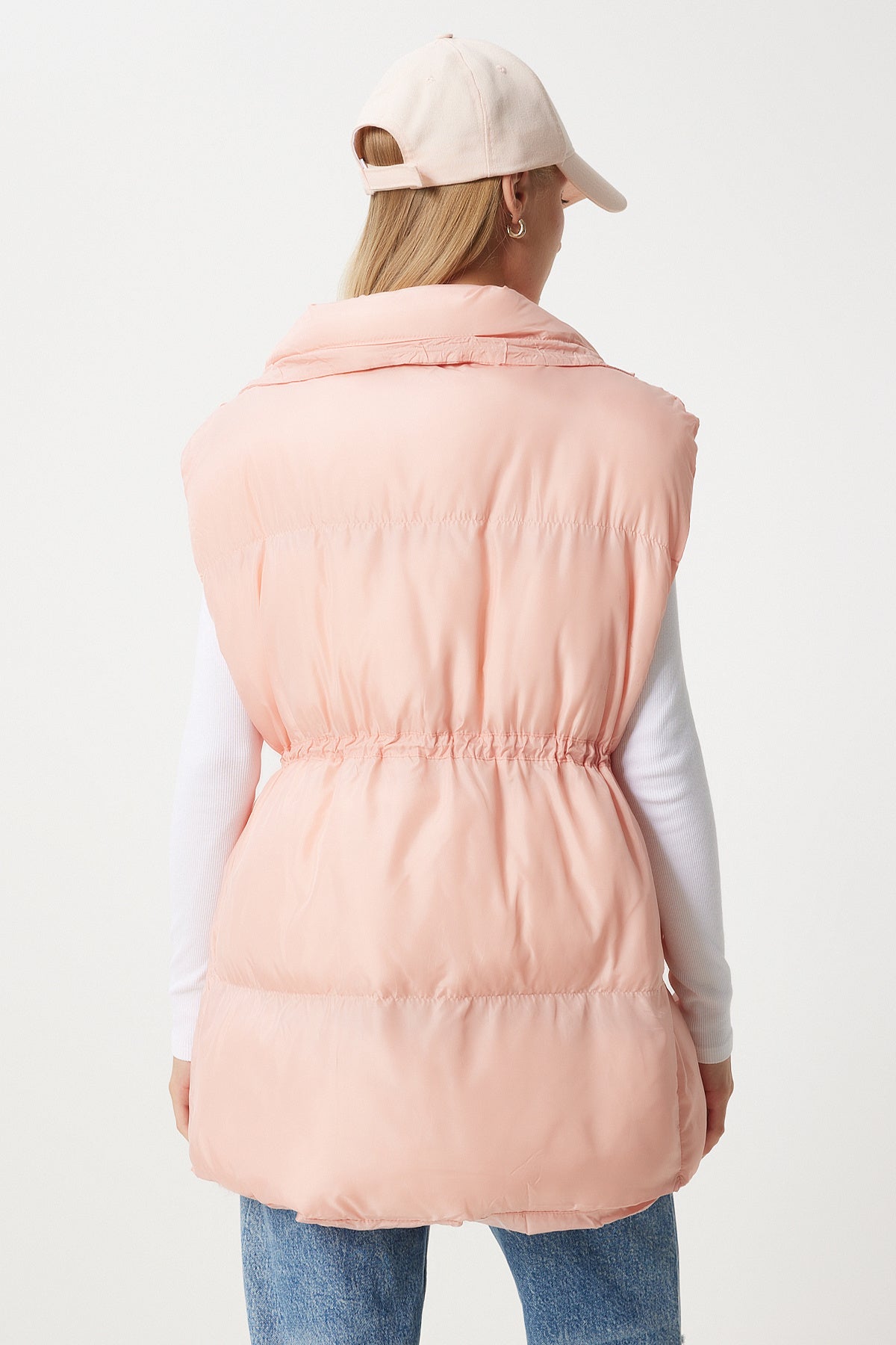 Pembe Beli Büzgülü Şişme Yelek  FN03360