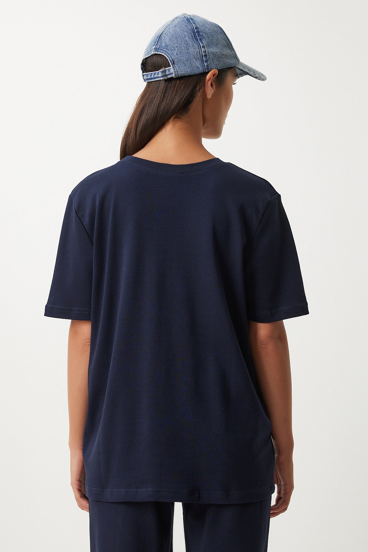 Lacivert T-Shirt Eşofman Takım  FN03215