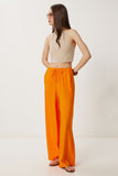 Oranj Geniş Paça Rahat Yazlık Pantolon WF00117