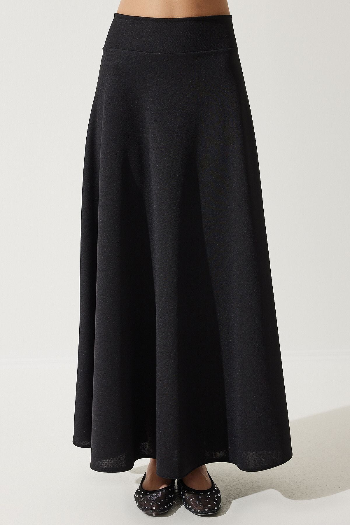 Siyah Tunik Etek Örme Takım DD01317