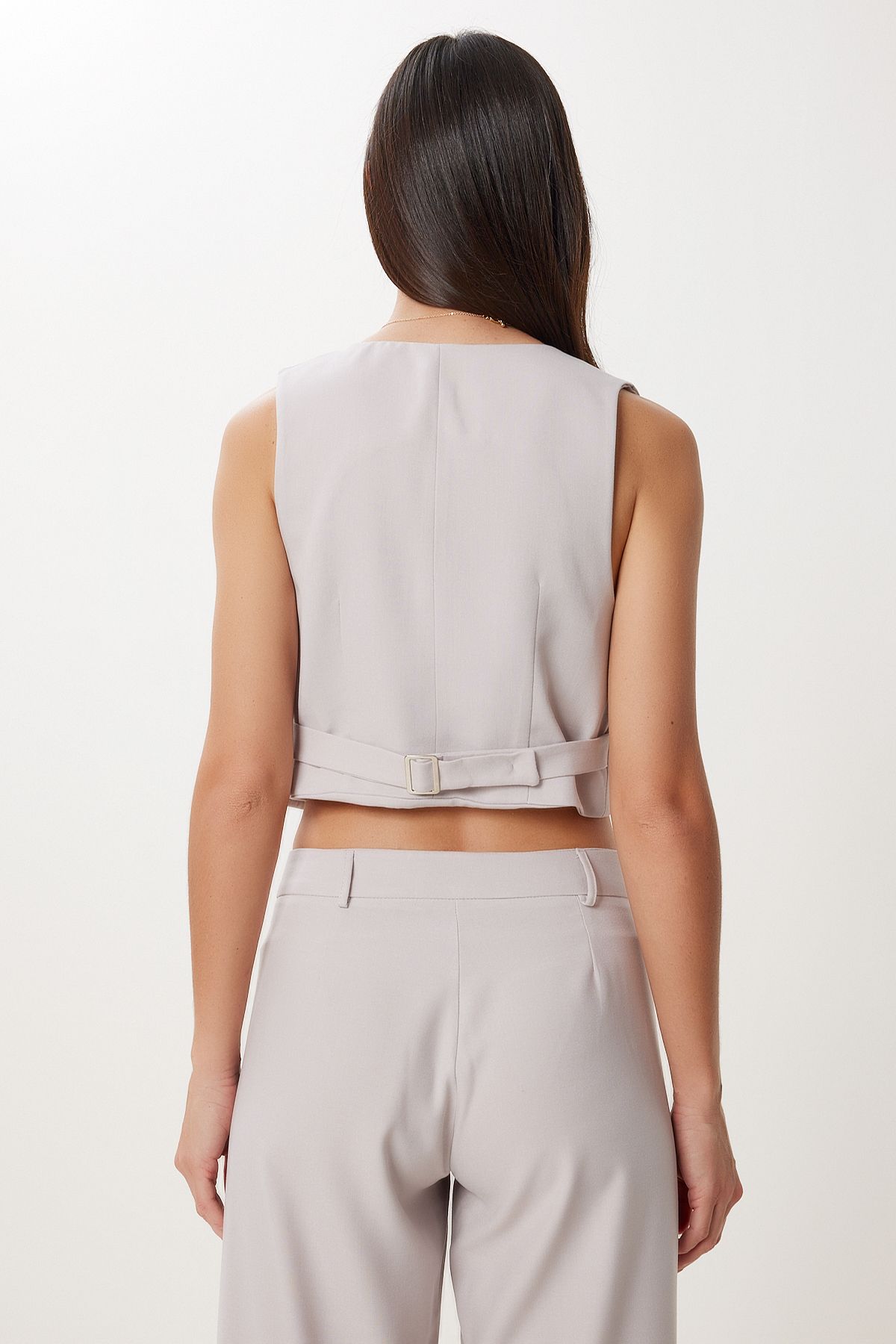 Taş Dokuma Yelek Pantolon Takım FN03463