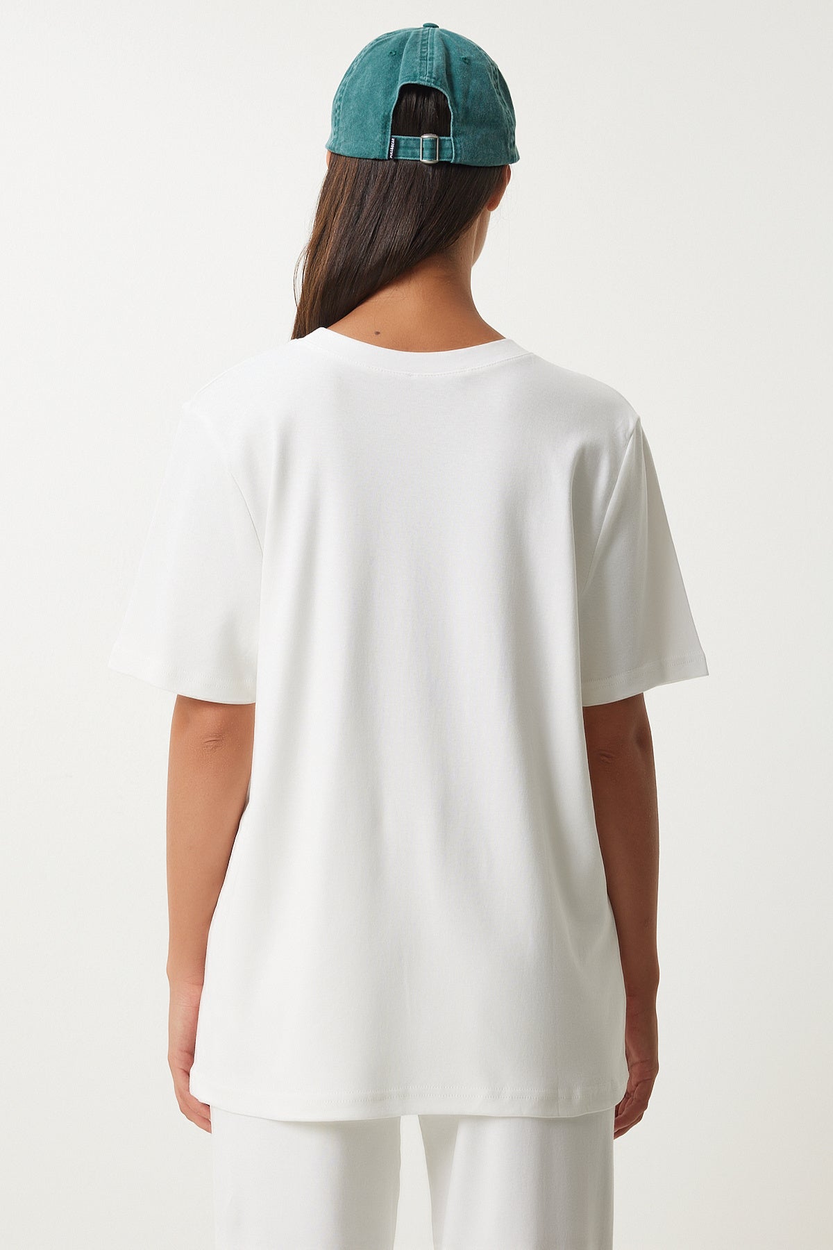 Beyaz T-Shirt Eşofman Takım  FN03215