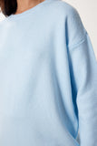 Gök Mavi Oversize Triko Kazak PN00054