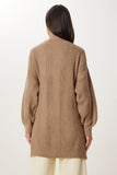 Vizon Balon Kollu Oversize Triko Hırka DD01033