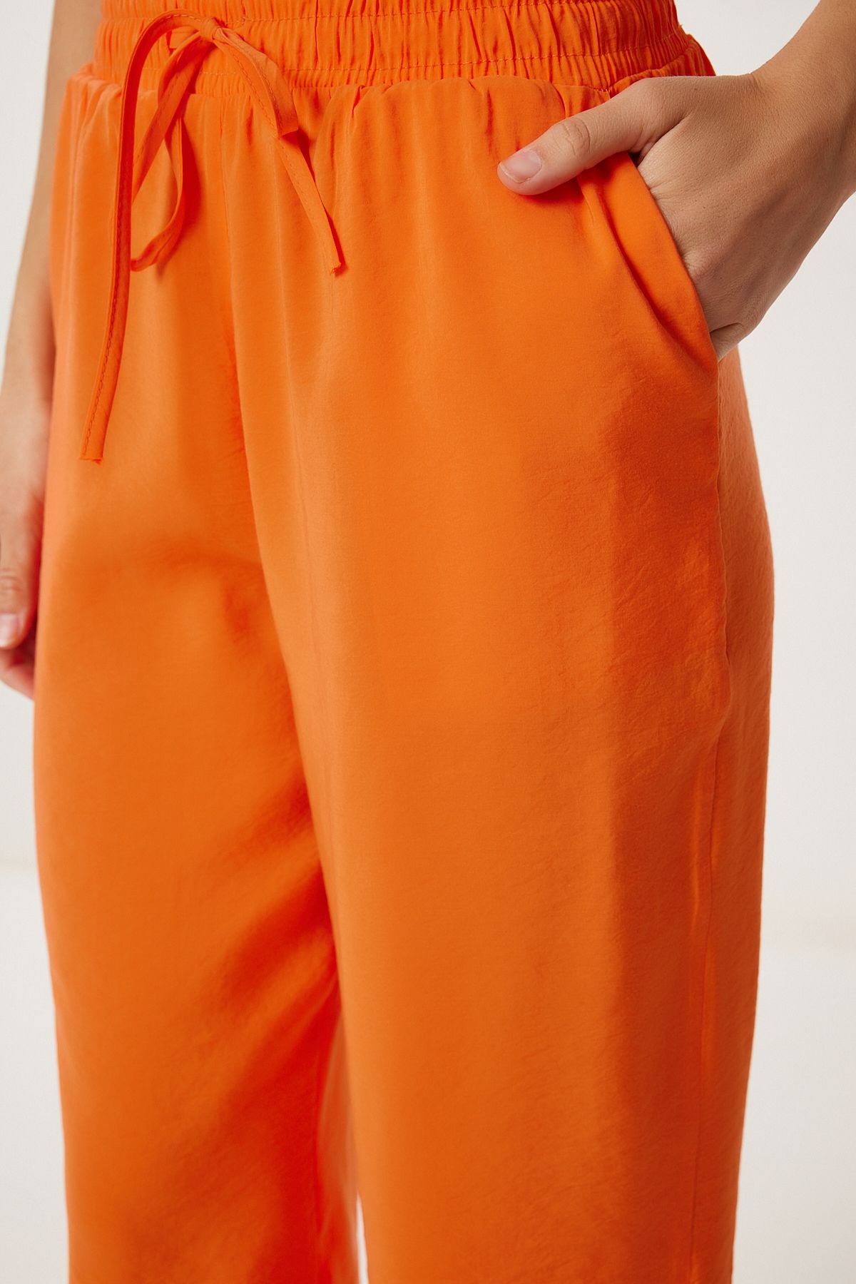 Oranj Oversize Ayrobin Gömlek Pantolon Takım WF00137
