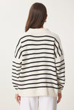 Kemik Polo Yaka Crop Triko Kazak  US00293