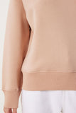 Bisküvi Kapüşonlu Şardonlu Sweatshirt OW00050