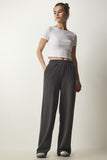 Füme Fitilli Örme Pantolon EW00005