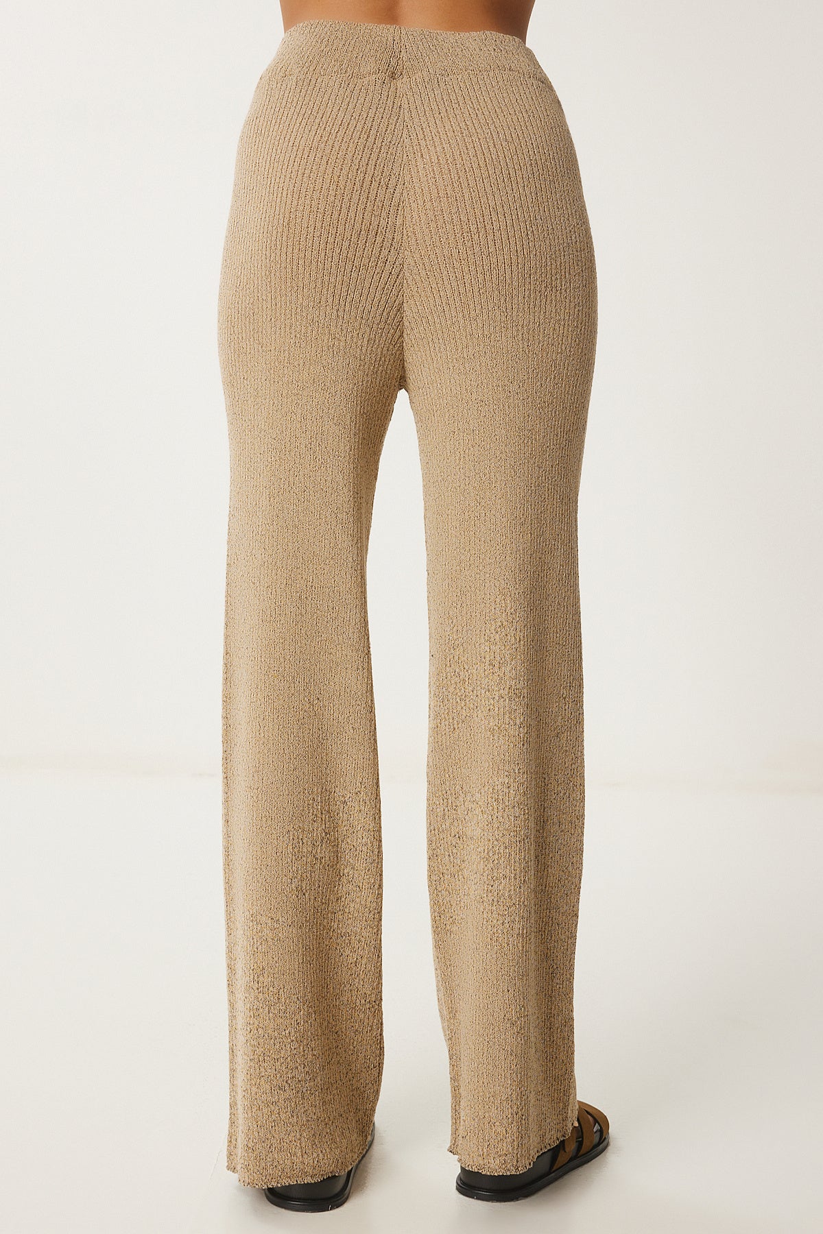 Bej Triko Bluz Pantolon Takım DP00240
