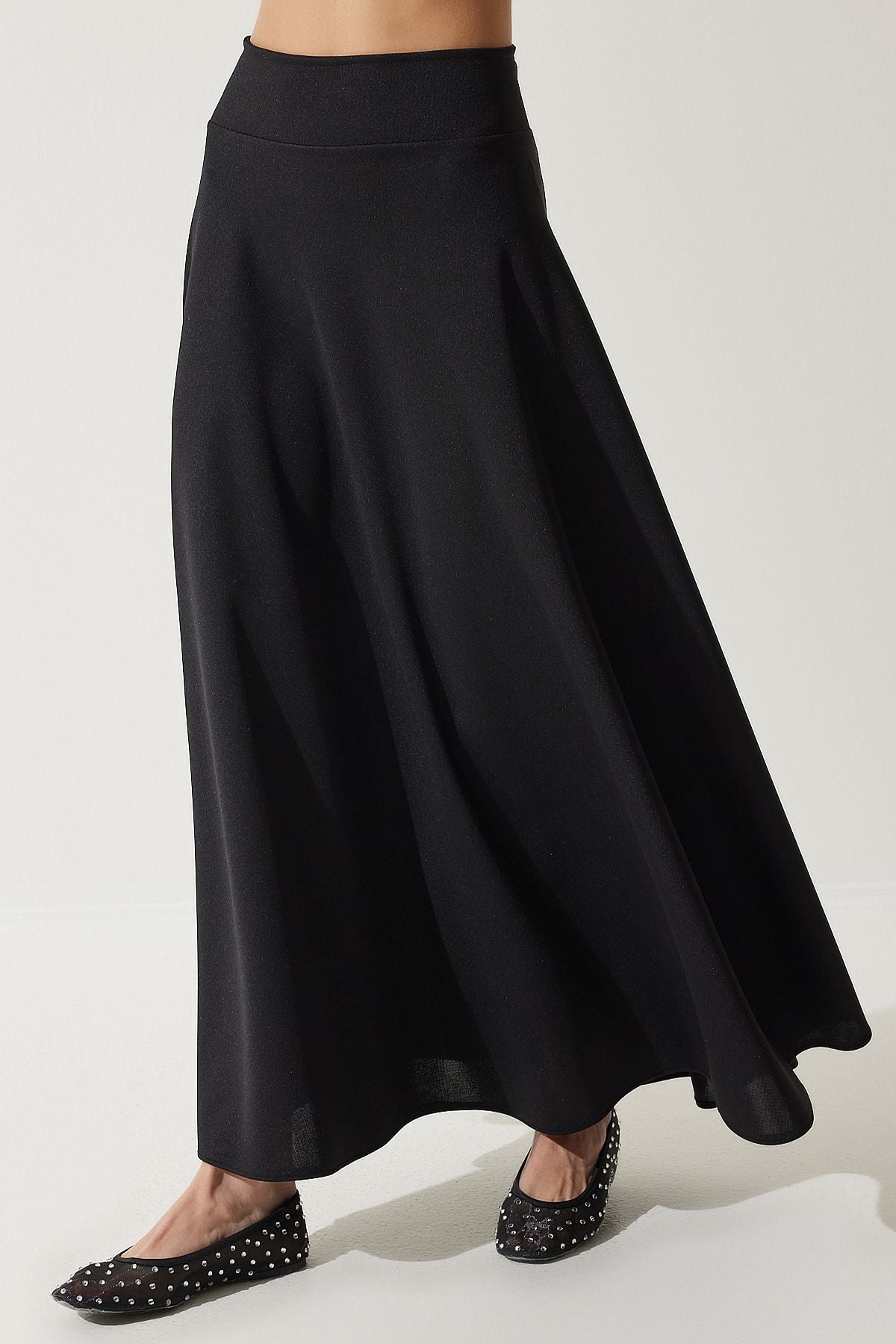 Siyah Tunik Etek Örme Takım DD01317