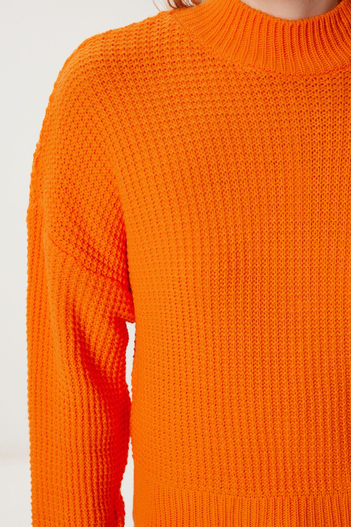Oranj Dik Yaka Basic Triko Kazak Kİ00155